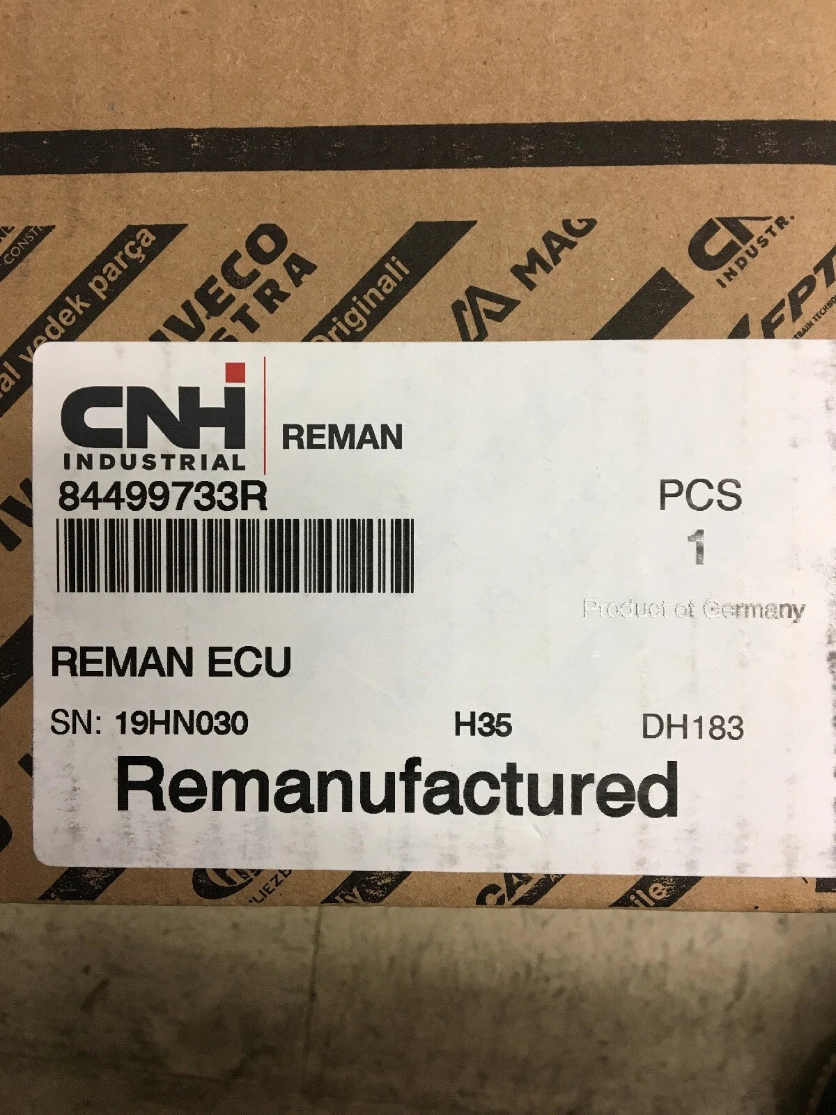 504388754R Genuine CNH Reman Electronic Control