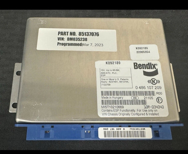 K092189 Genuine Bendix ECU ABS Control Module EC-60 – ADVANCED TRUCK PARTS