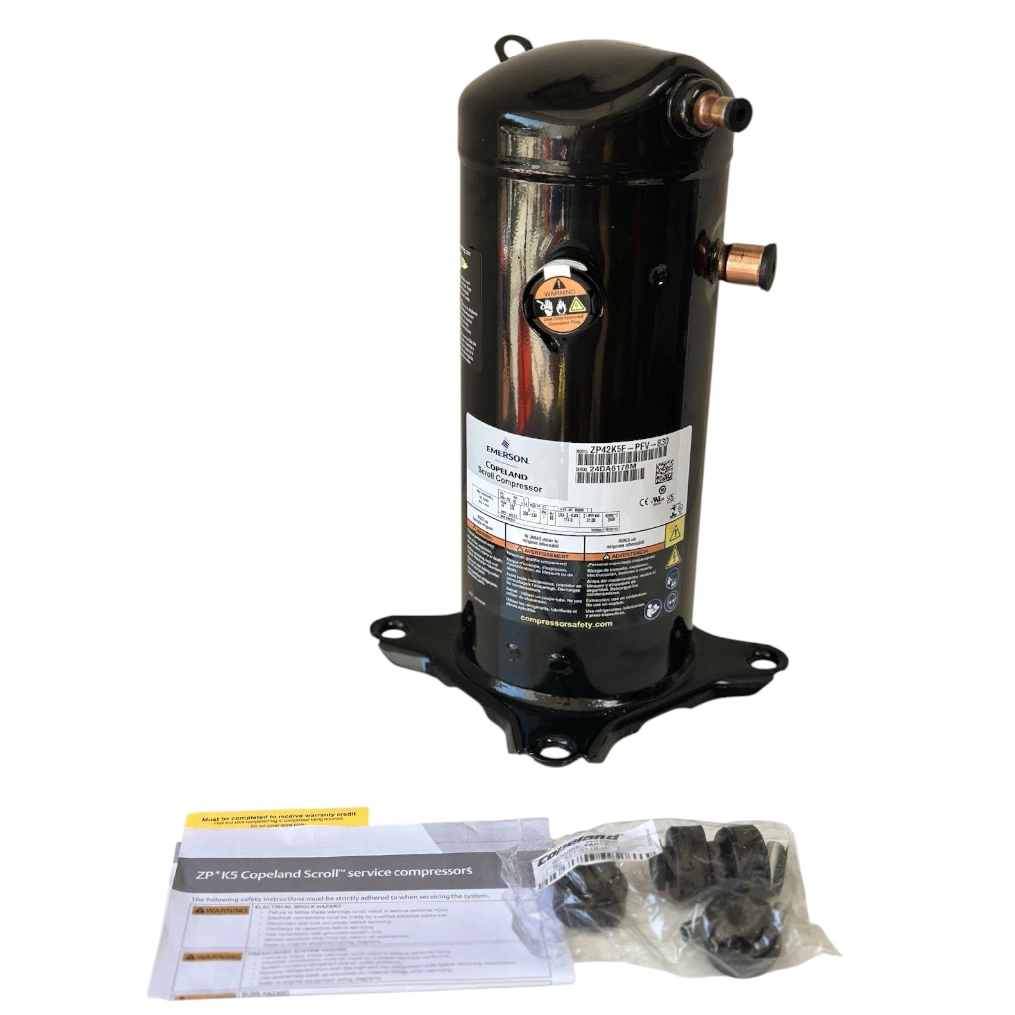 ZP42K5EPFV830 Genuine Copeland Scroll Compressor