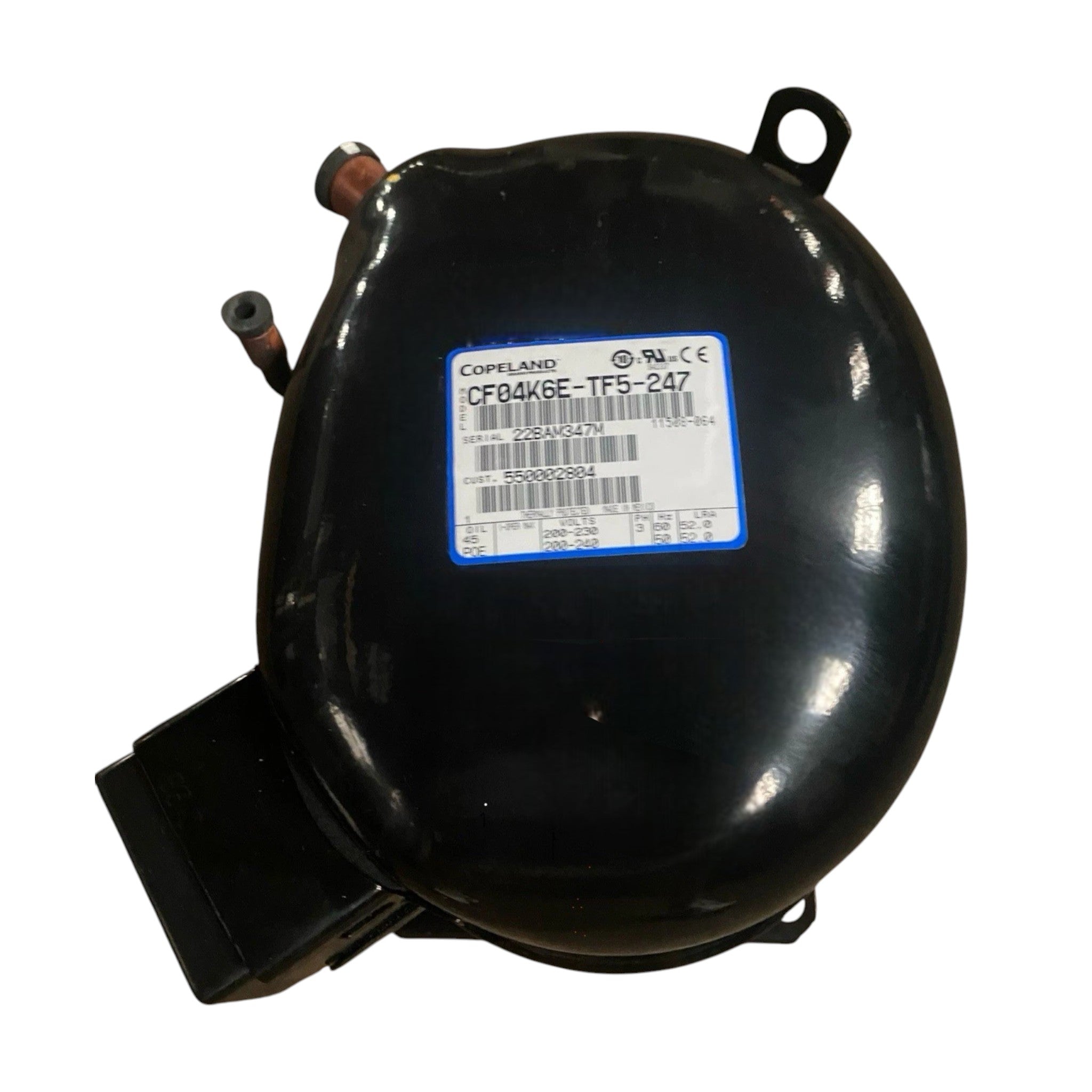 CF04K6E-TF5-247 Genuine Copeland Scroll Compressor