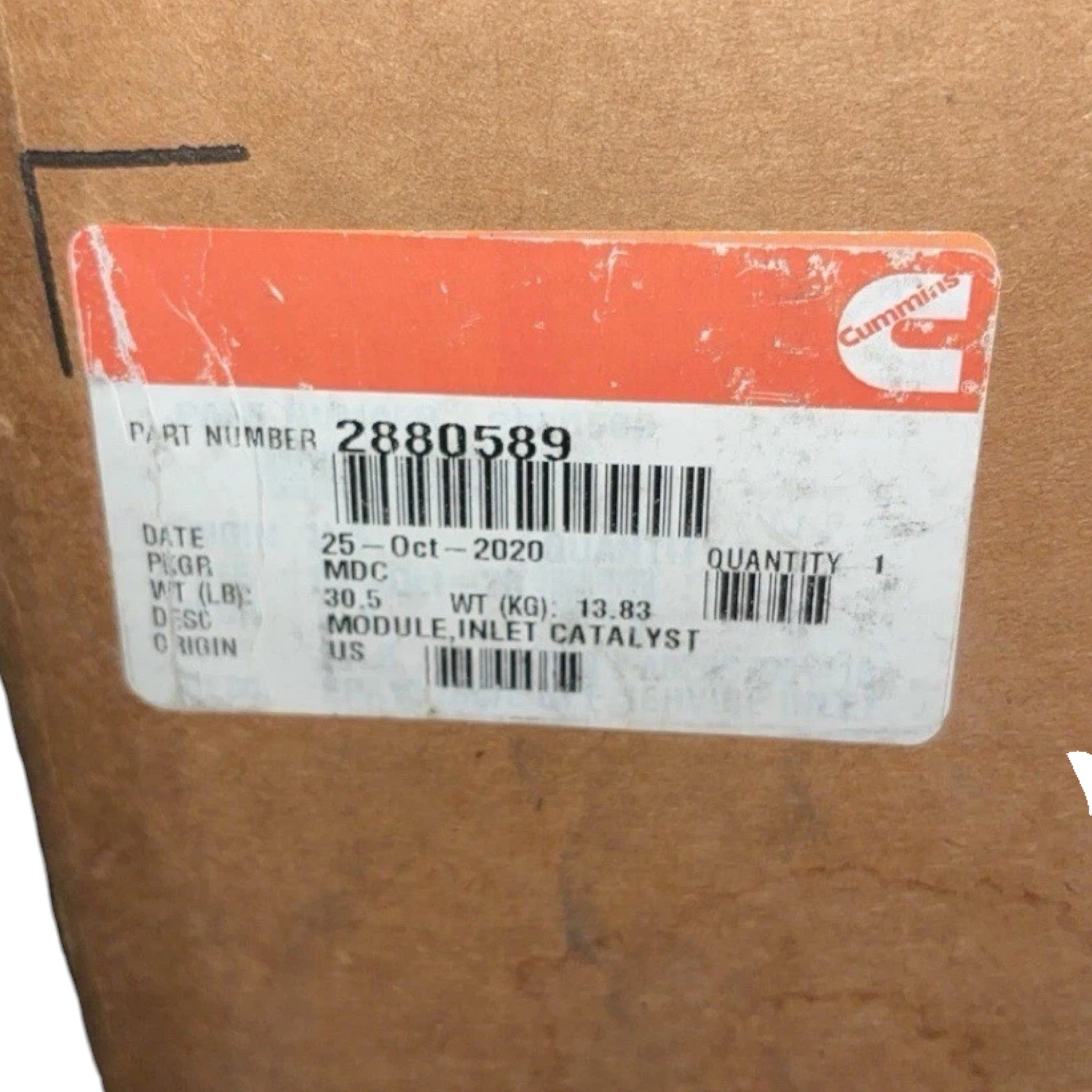 2880589 Genuine Cummins Diesel Oxidation Catalyst