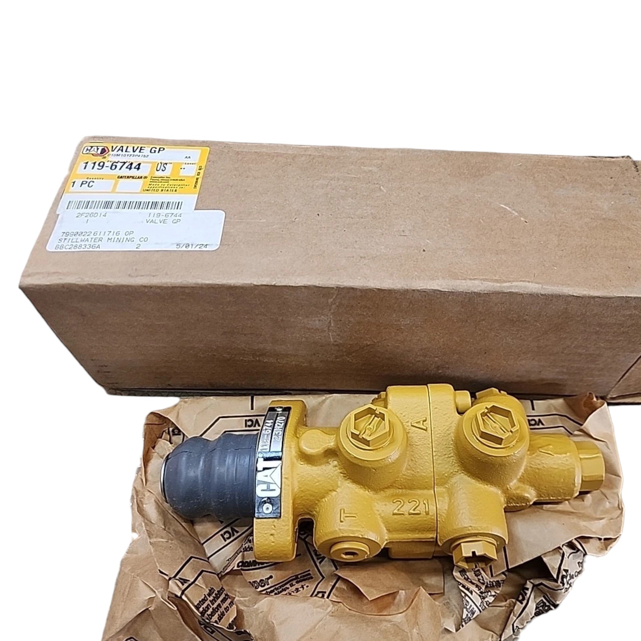 1196744 Genuine CAT Valve Group-Brake Control