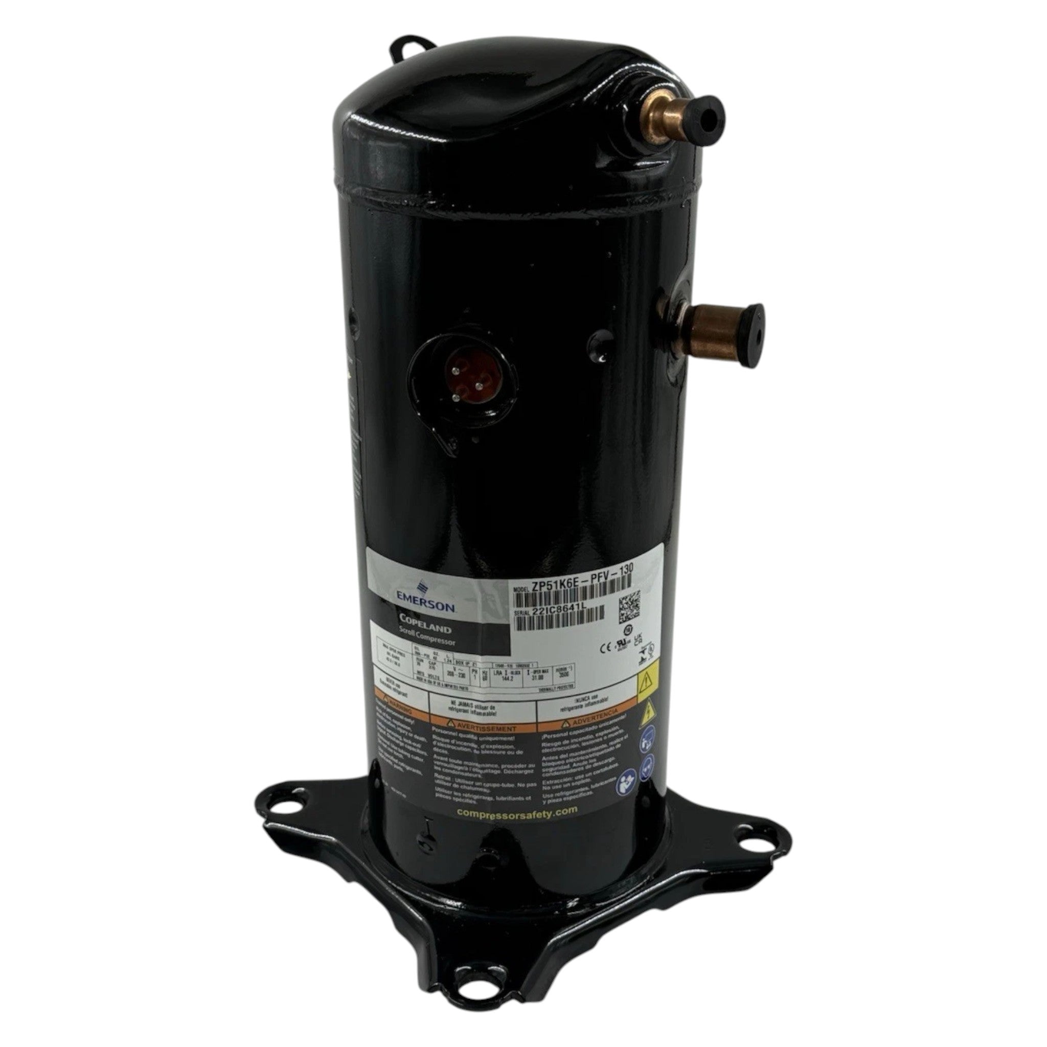 ZP51K6EPFV130 Copeland Scroll Compressor