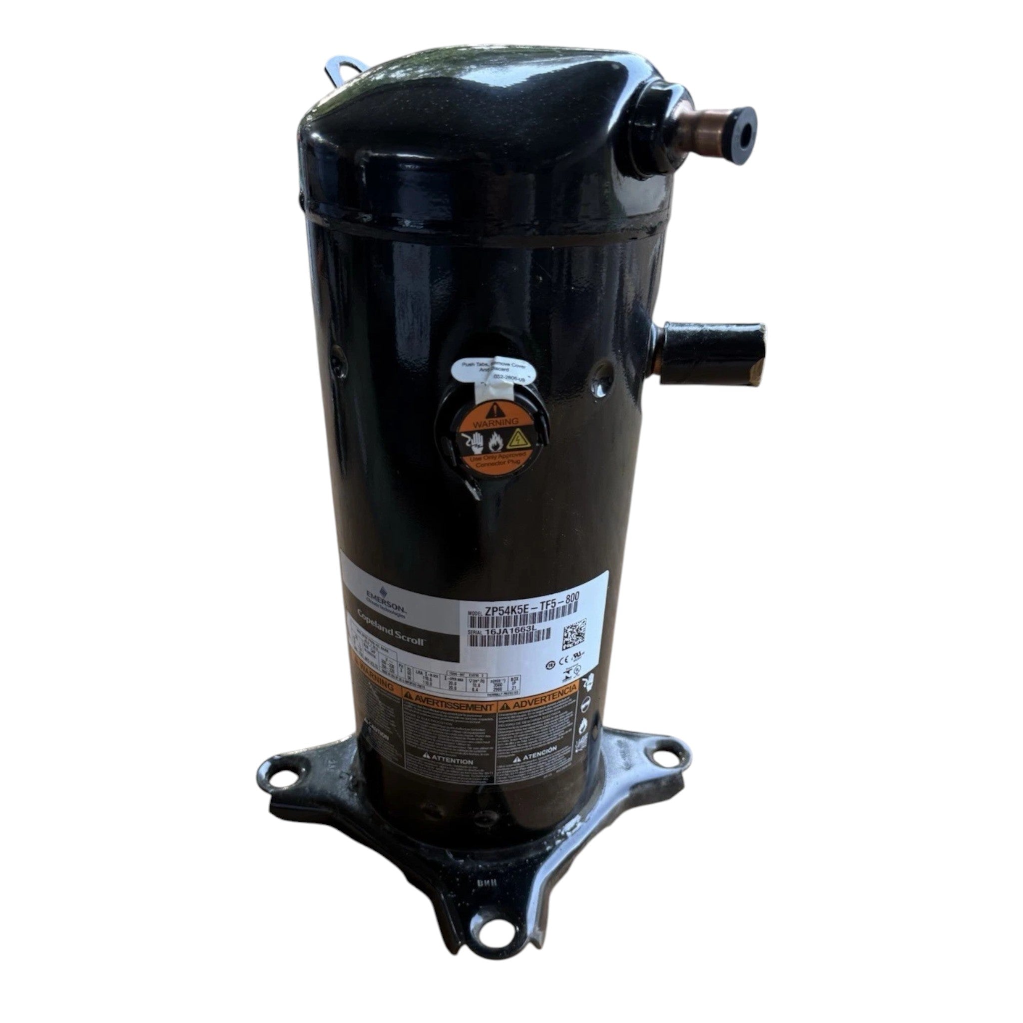 ZR54K5ETF5800 Genuine Copeland Scroll Compressor