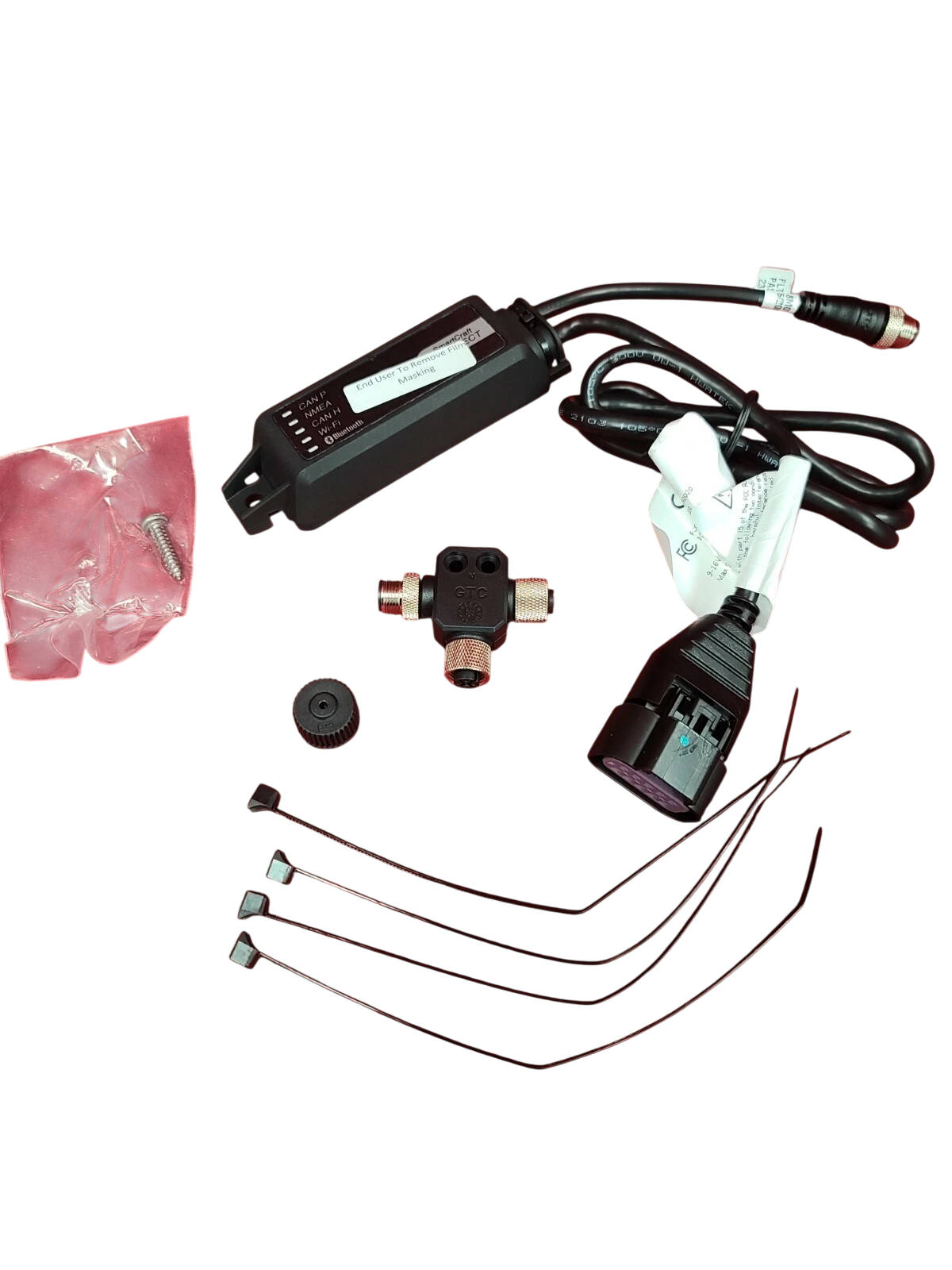8M0173696 Genuine Mercury Smartcraft Connect Dual Engine Under Helm Kit