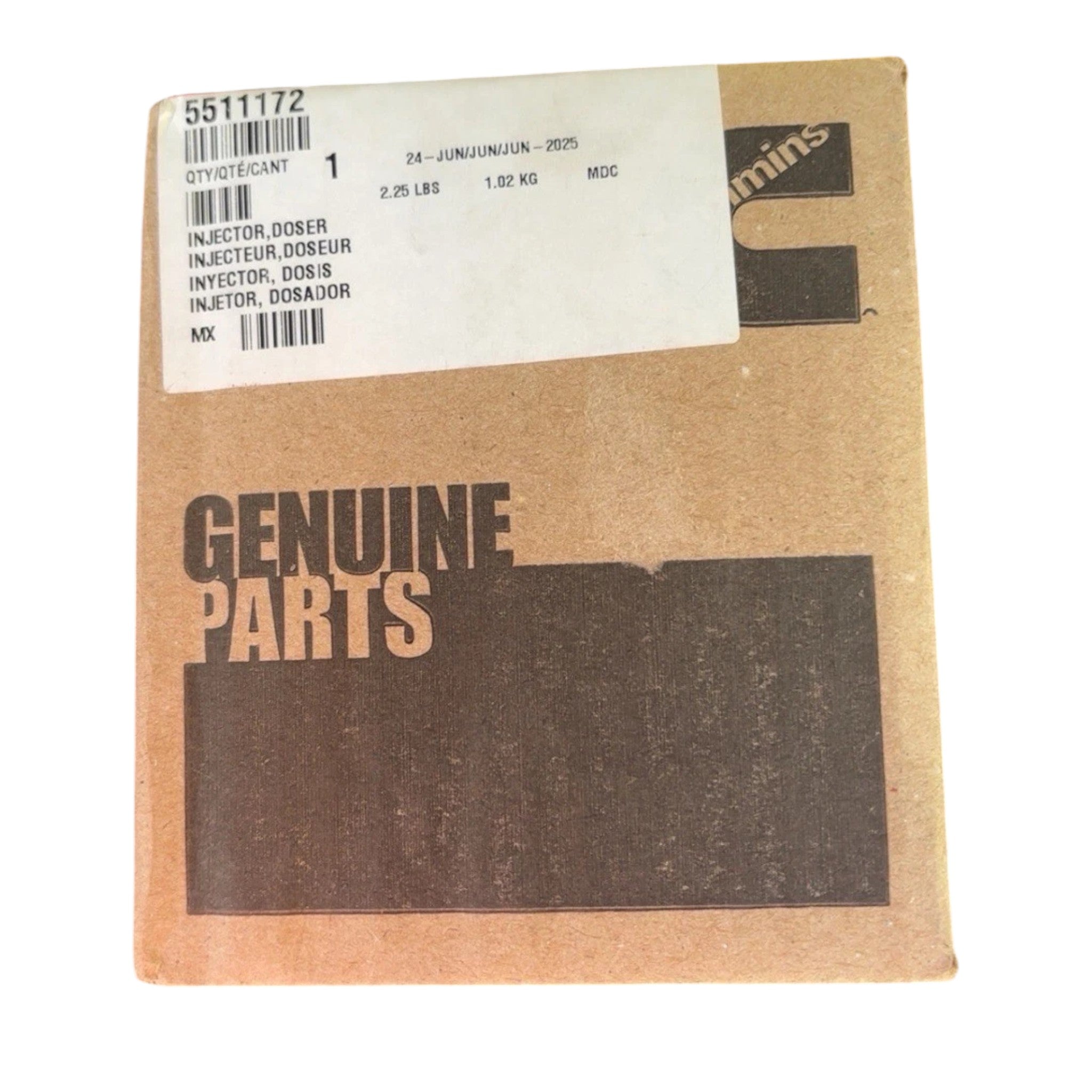 5511172 Genuine Cummins Doser Injector