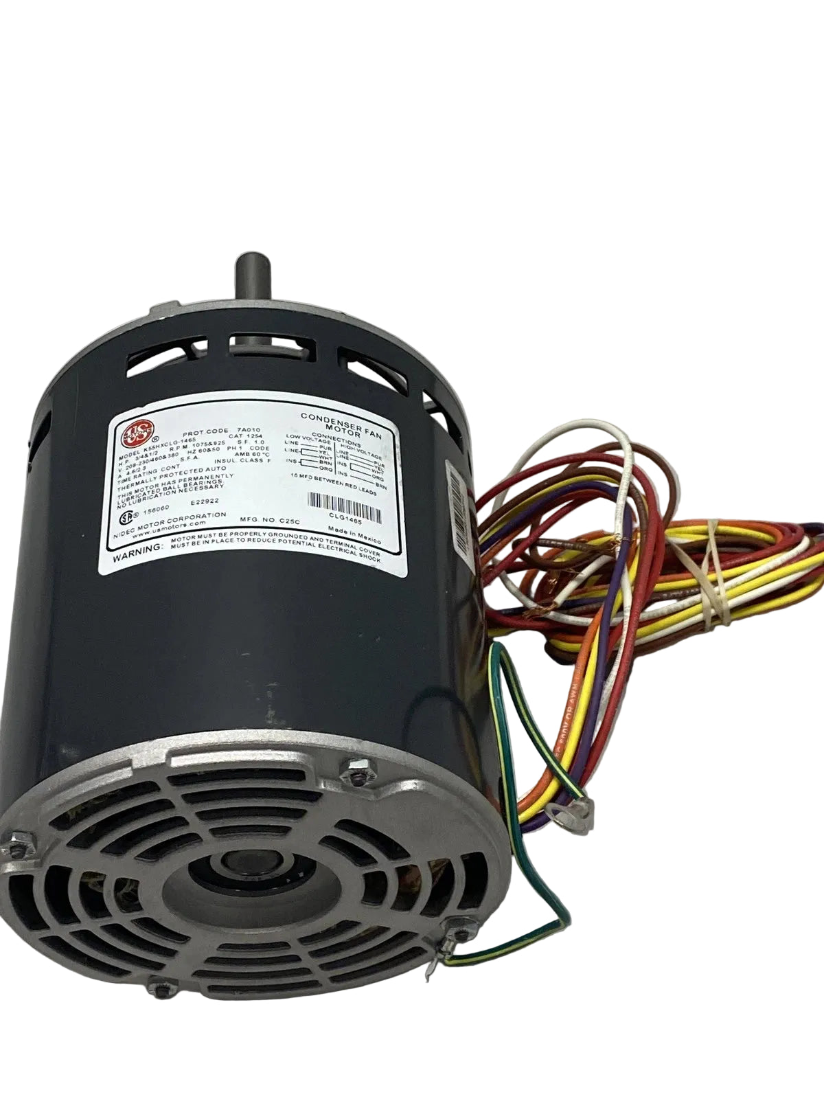 K55HXCLG-1465 US Motors Condenser Fan Motor