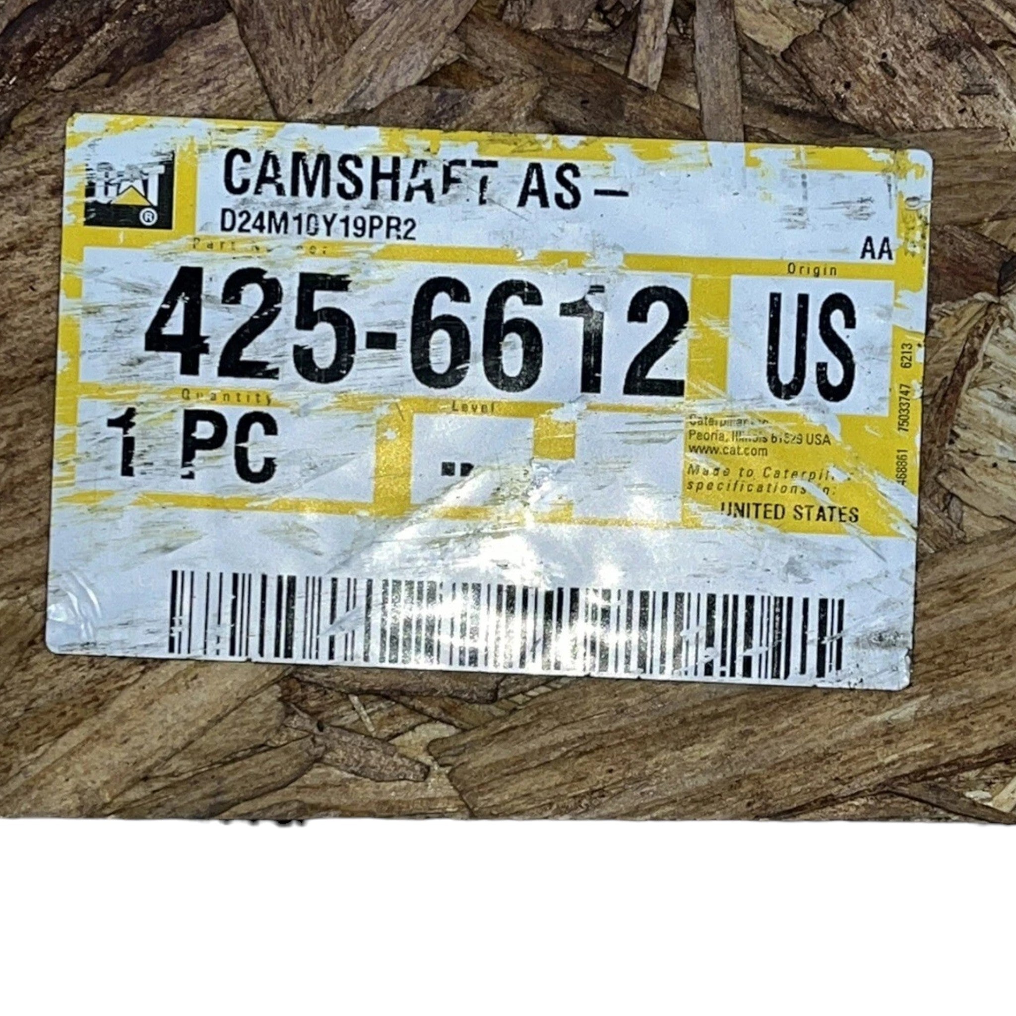 4256612 Genuine CAT Camshaft AS