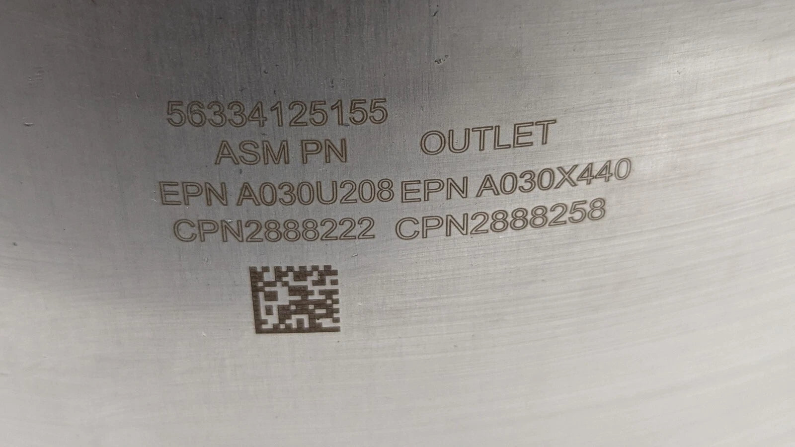 2888258 Genuine Cummins DPF Outlet Module