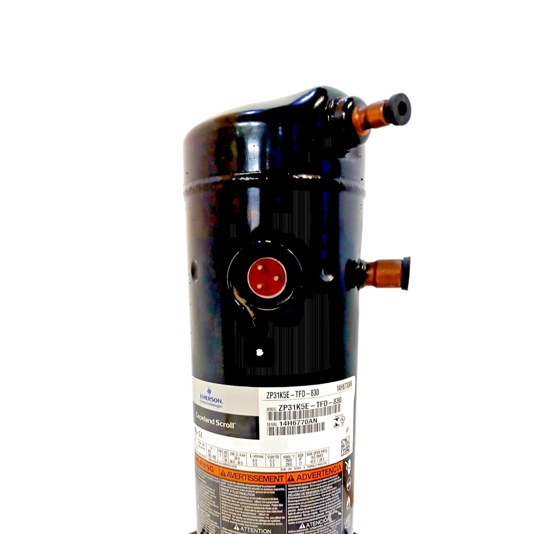 ZP31K5ETFD830 Copeland Scroll Compressor