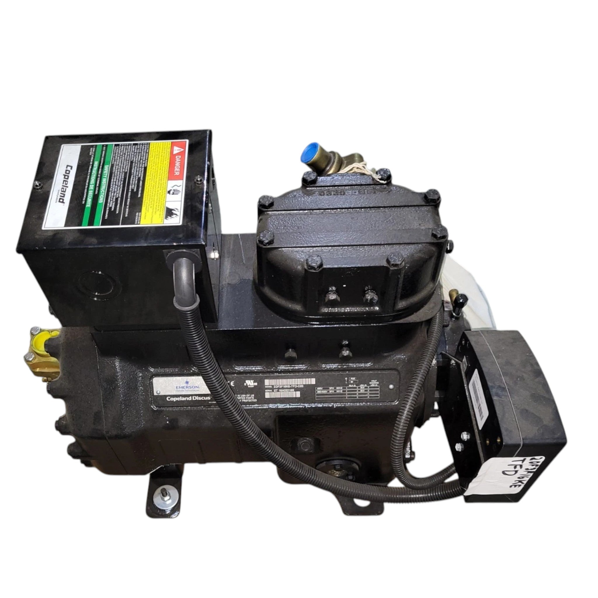 2DF3F16KE-TFD-C00 Genuine Copeland Compressor