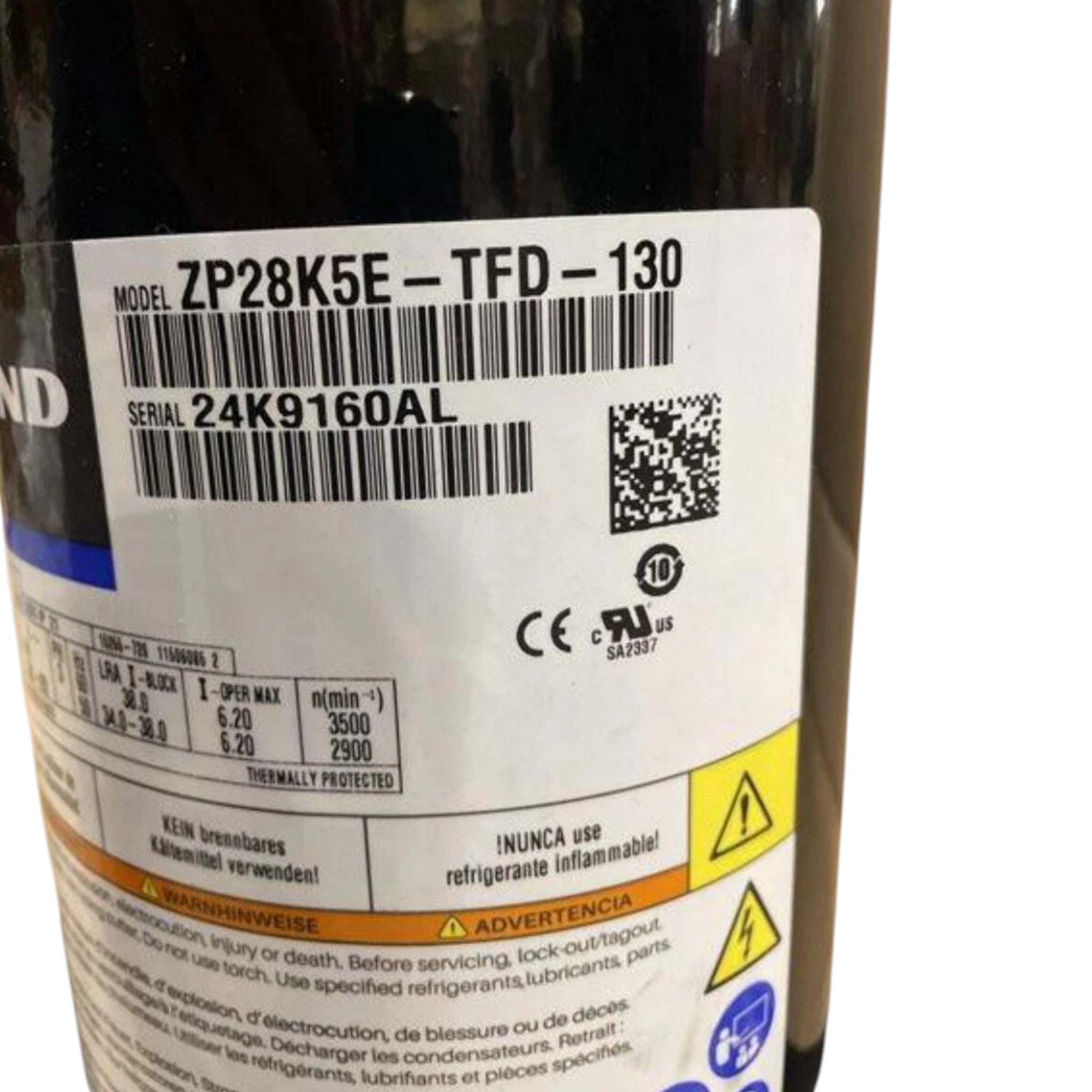 ZP28K5ETFD130 Copeland Scroll Compressor