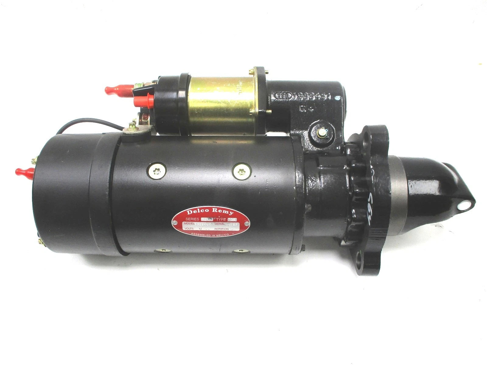 New Delco Remy 42MT Starter 12V CW Rotation 11 Tooth