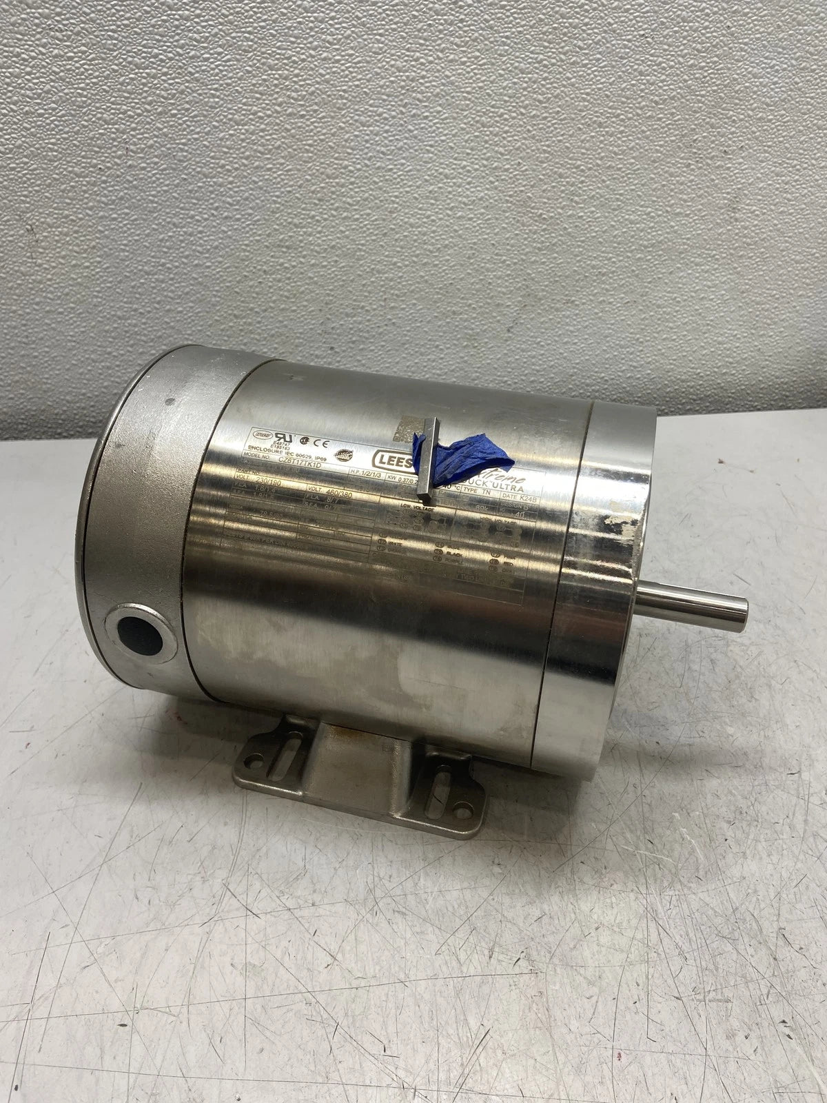 117119.00 Genuine Leeson General Purpose Washdown Duty Motor