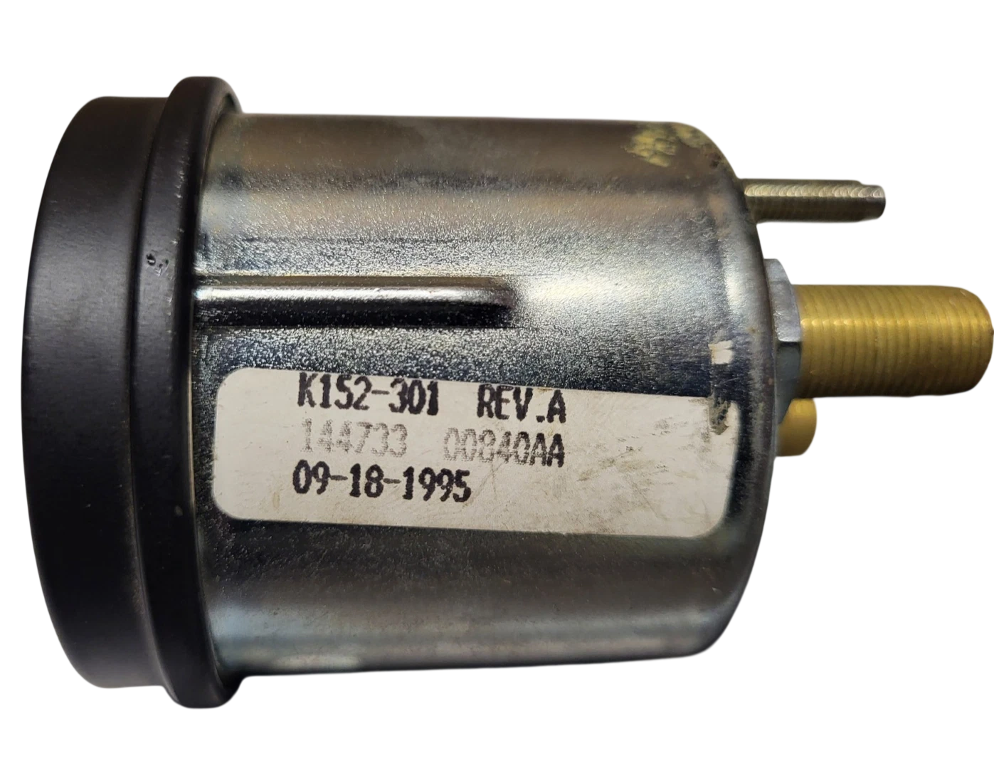K152-301 Genuine Paccar Dual Air Pressure Gauge