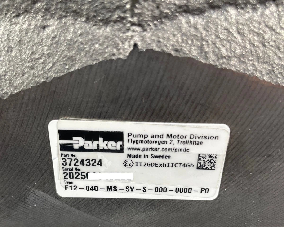 F12040MSSVS0000000P0 Genuine Parker Hydraulic Pump Motor