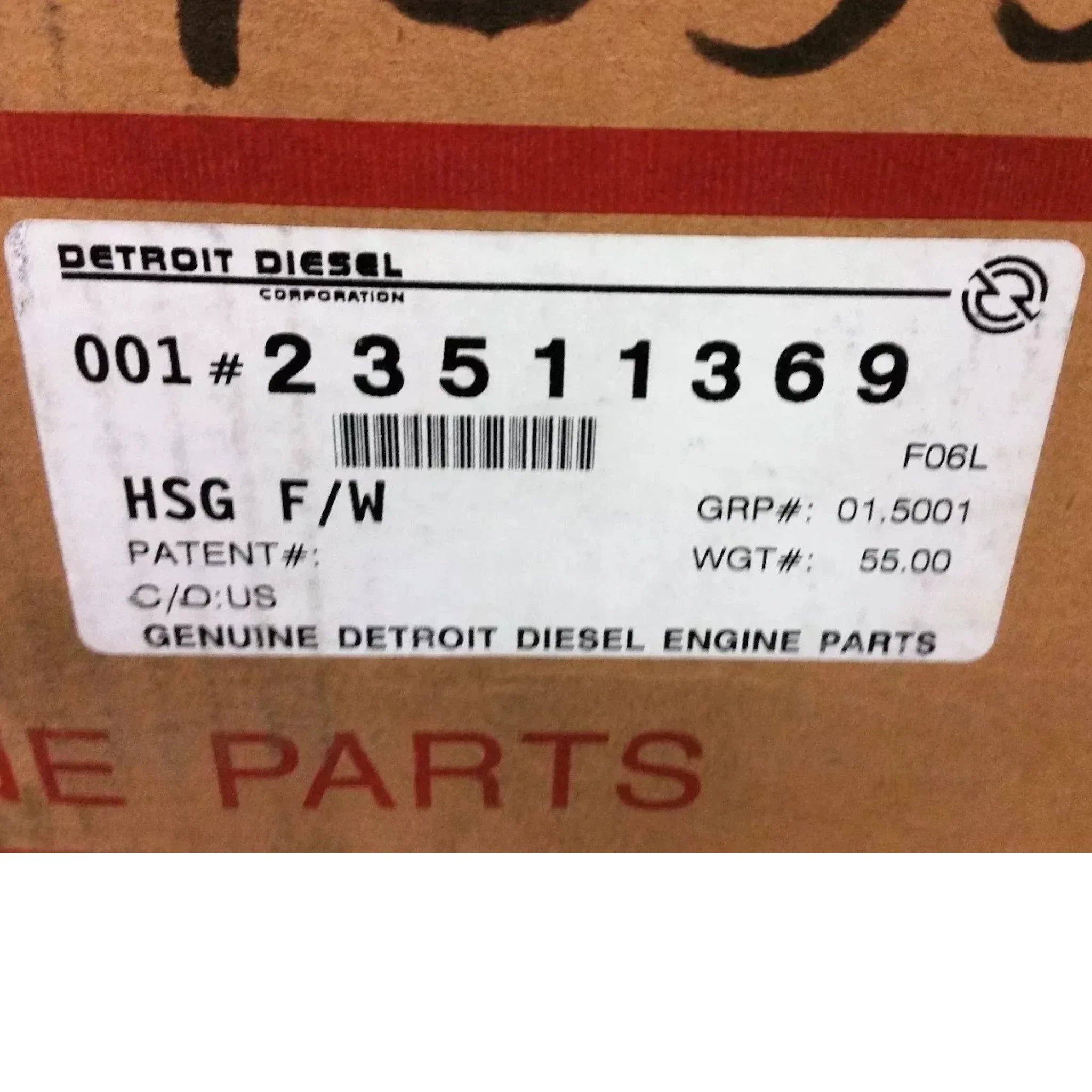 23511369 Genuine Detroit Diesel Flywheel Housing