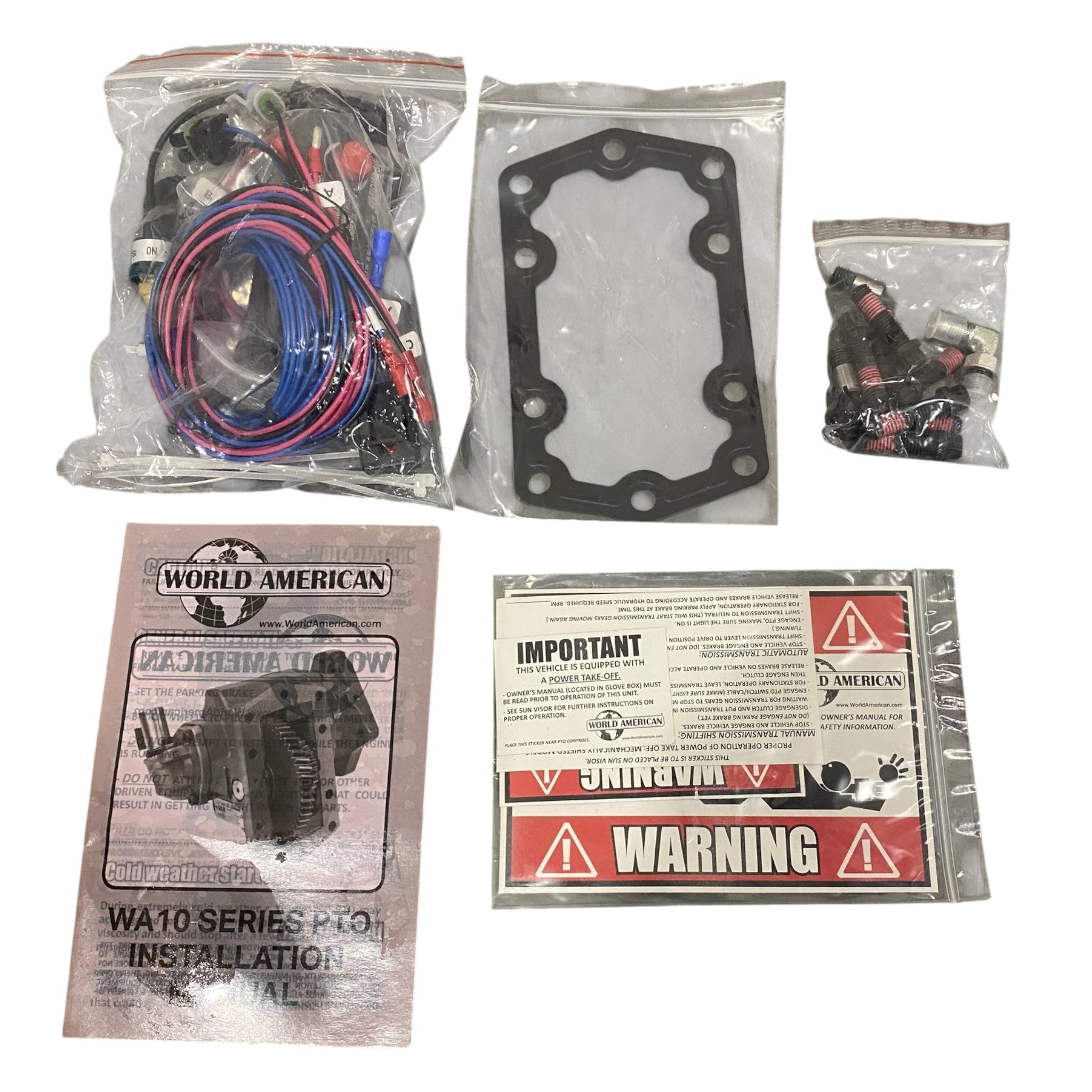 WA20-10-9003 Genuine World American PTO Power Take Off Assembly