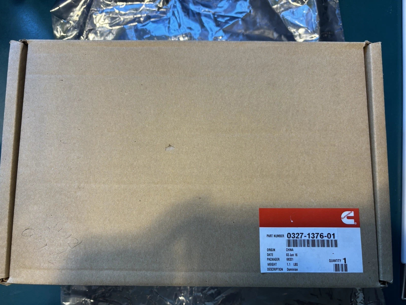 0327-1376-01 Genuine Cummins PCB Assembly
