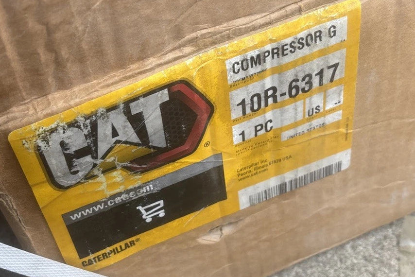 440-1616 Genuine Caterpillar Air Brake Compressor BA-922 Twin Cylinder