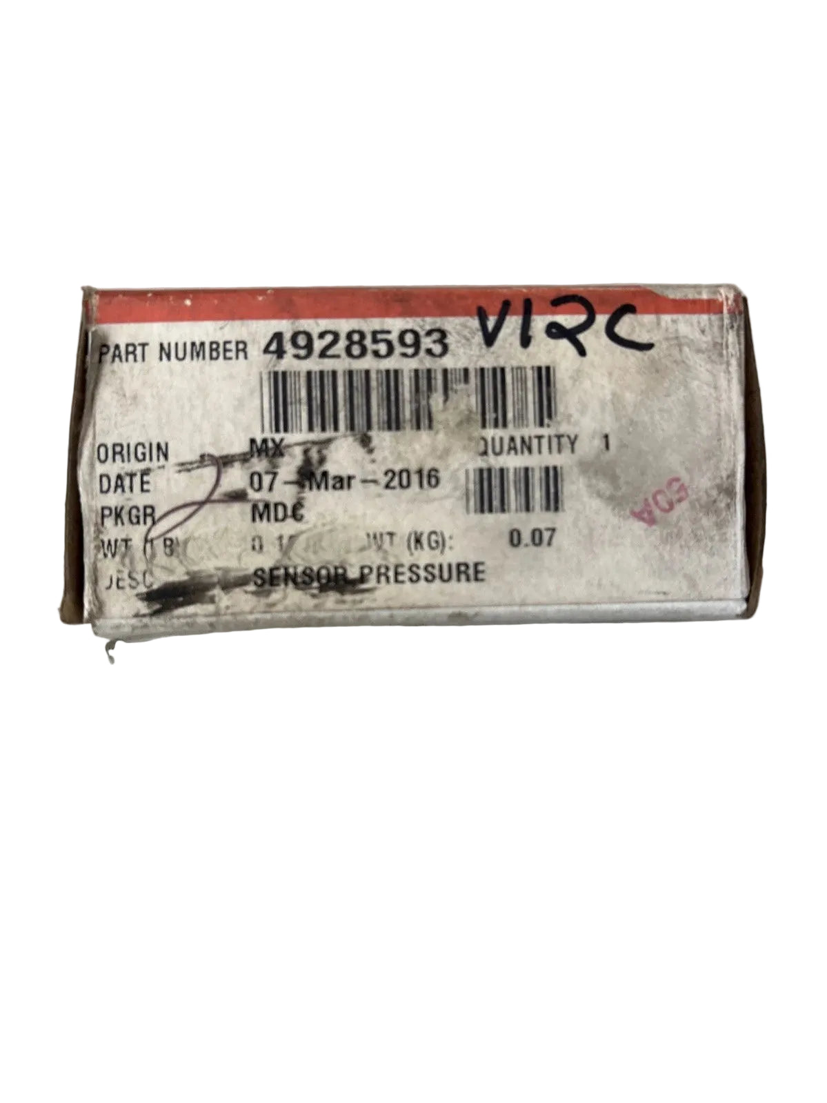4928593 Genuine Cummins Pressure Sensor