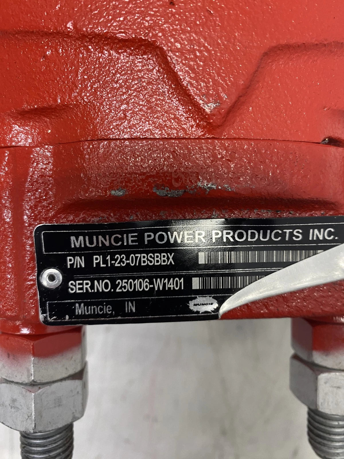PL12307BSBB Genuine Muncie Gear Pump