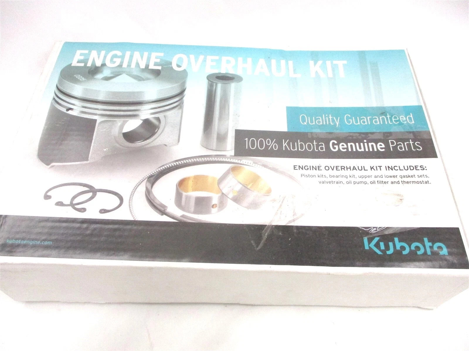 Genuine Kubota V1505 Engine Overhaul Kit Standard Pistons