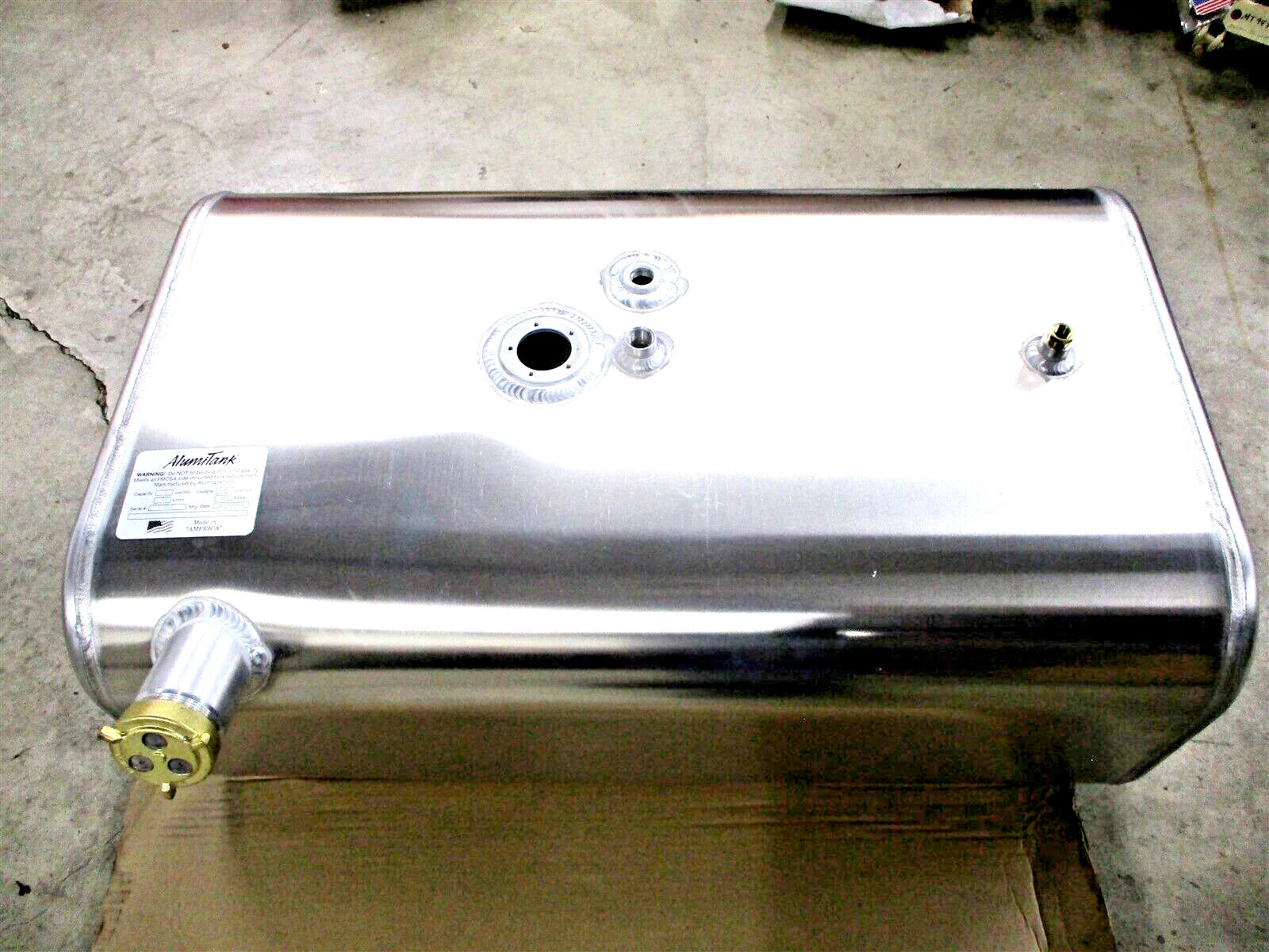 New AlumiTank Aluminum Fuel Tank 38-GAL 33-3/4"x 20-3/4"x 14"