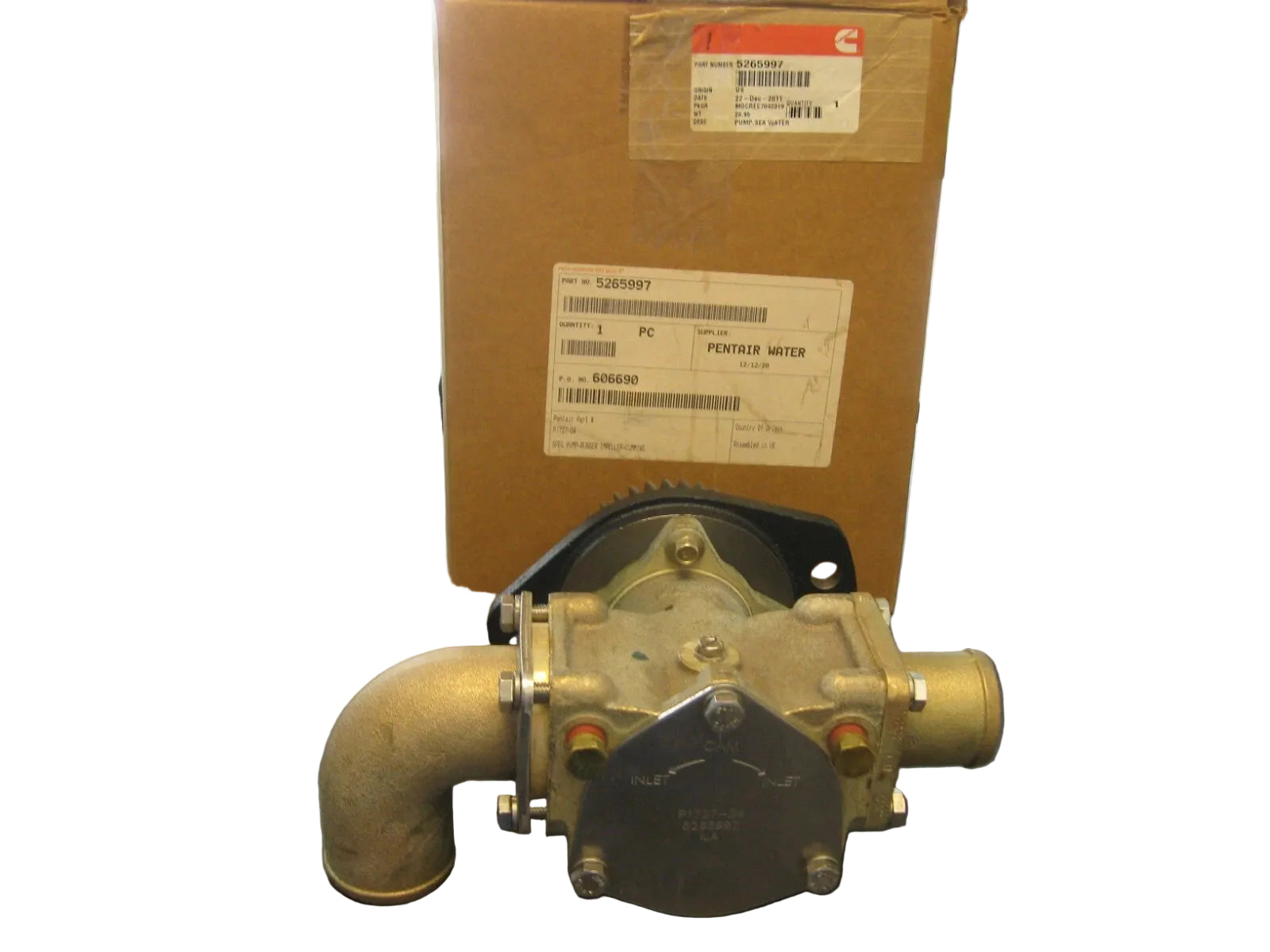 3964767 Genuine Cummins Sea Water Pump