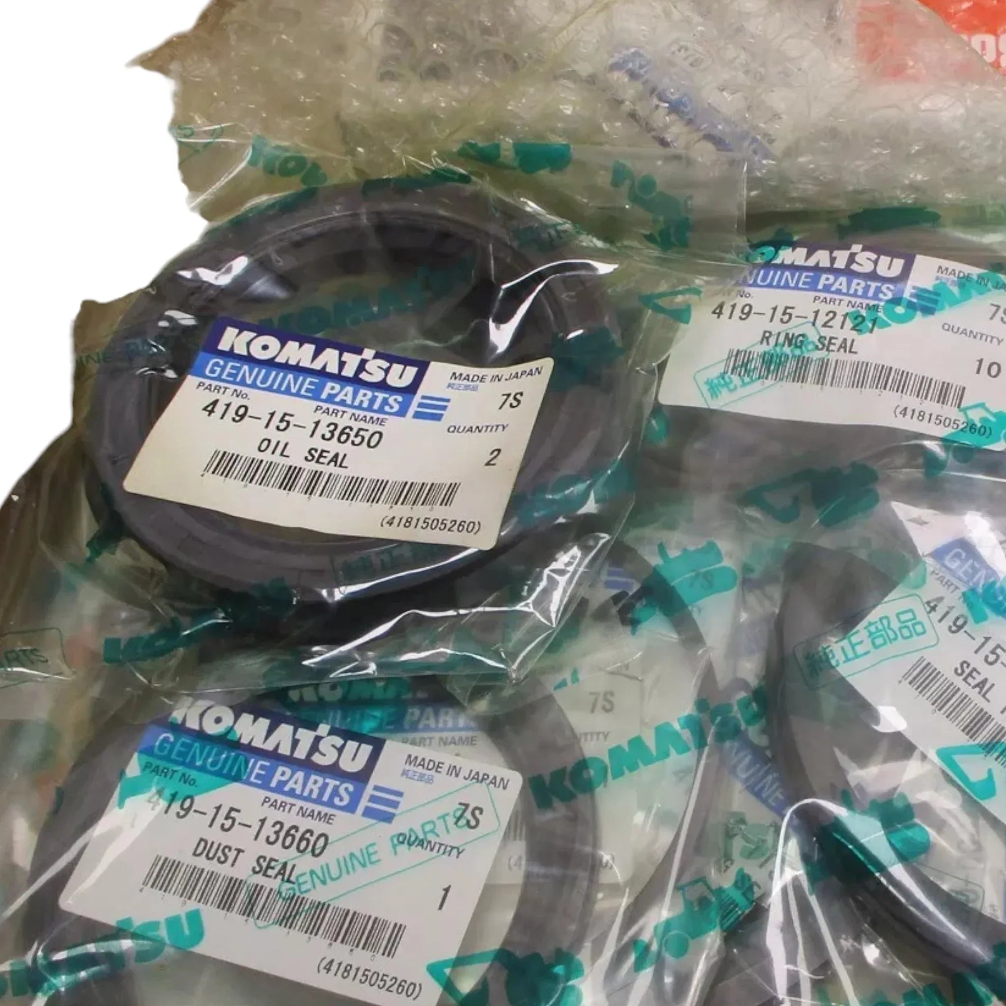 4181505260 Genuine Komatsu Transmission Seal Kit