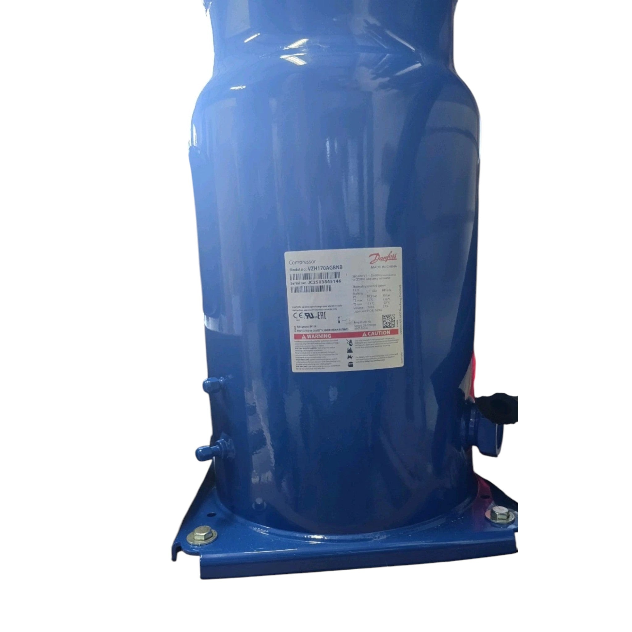 VZH170AGBNB Genuine Danfoss Scroll Compressor