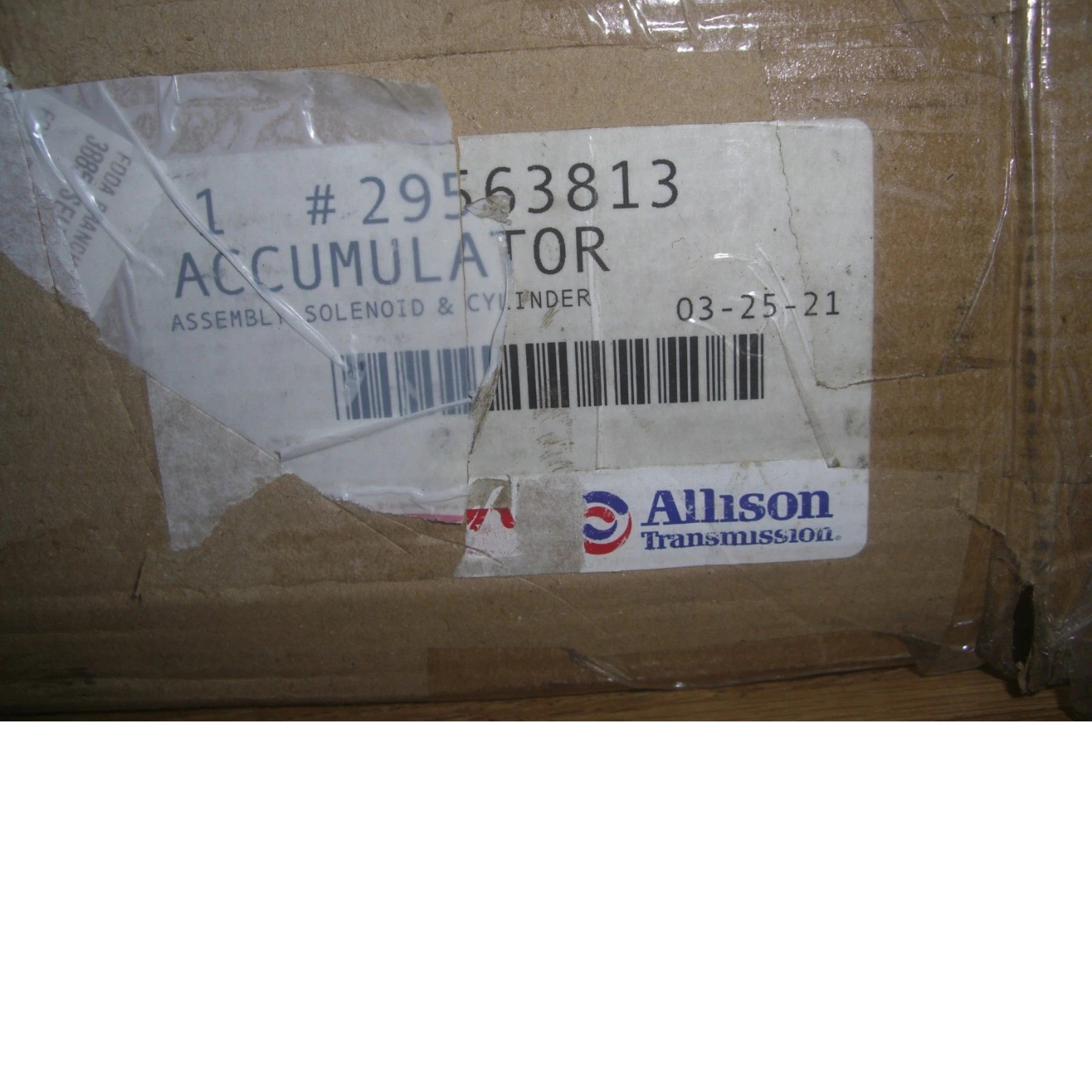 29563813 Genuine Allison Accumulator Assembly