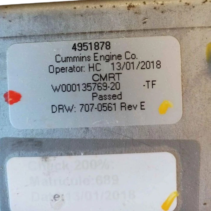 4951878 Genuine Cummins ECM Wiring Harness