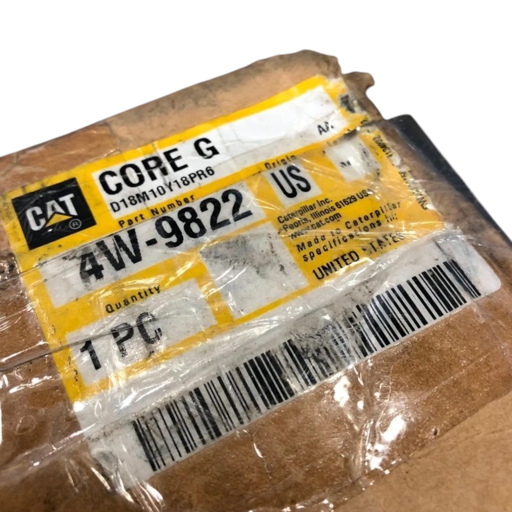 4W9822 Genuine CAT Oil Cooler Core