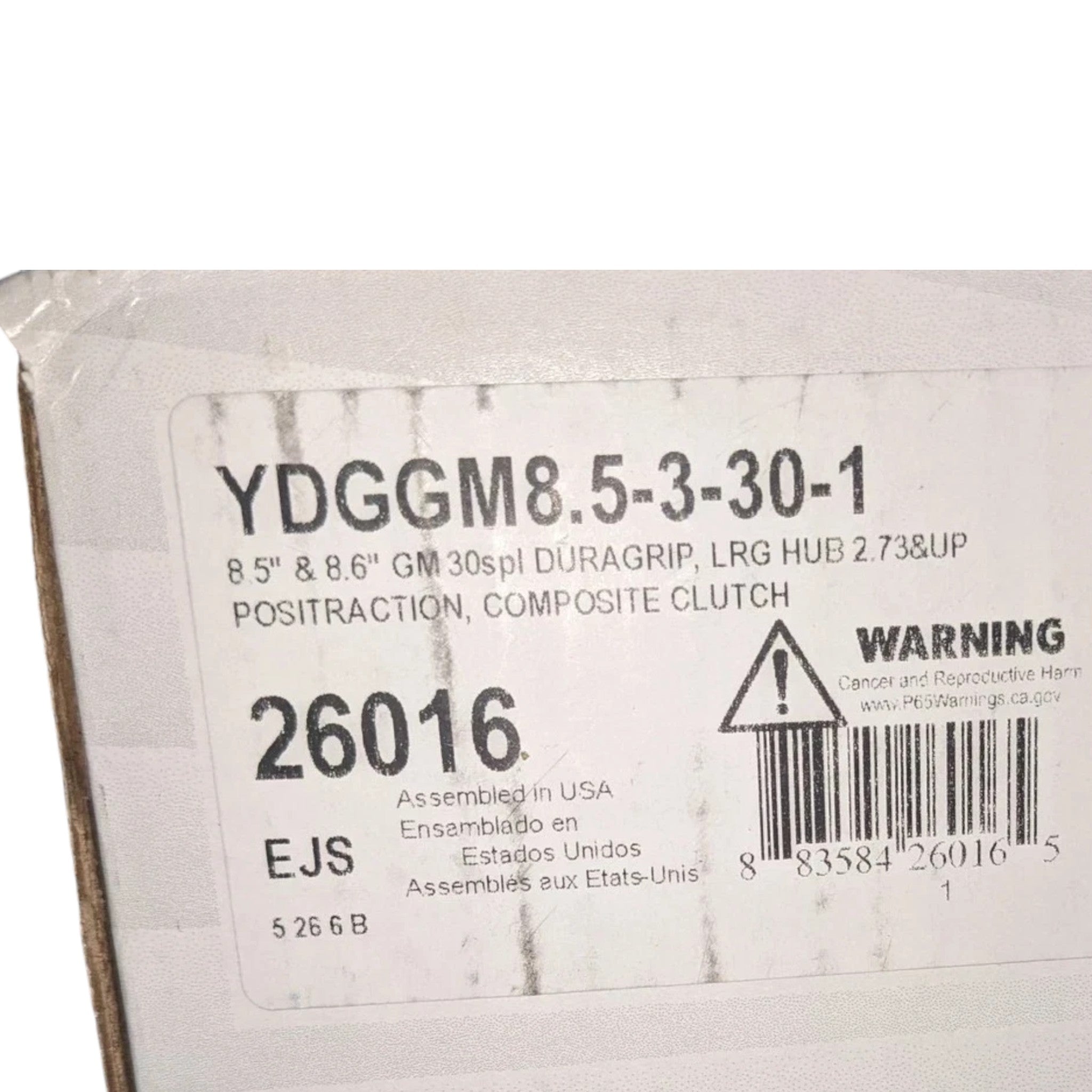 26016 Genuine Yukong Gear & Axle Differential