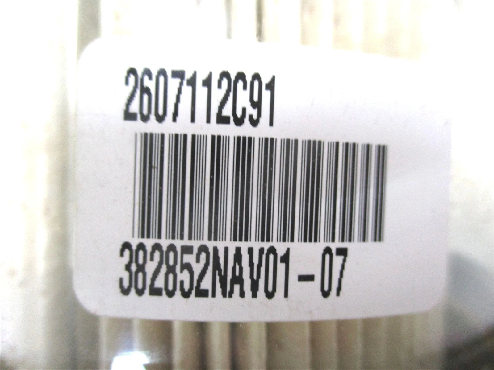 2607112C91 Genuine International Fuel Filter 12V