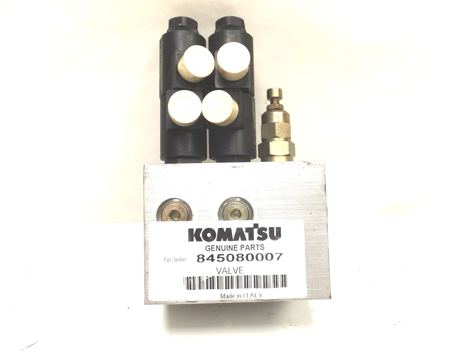 New Genuine Komatsu Hydraulic Valve for SK07J Skid Steer