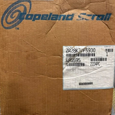 ZR28K3TF5930 Genuine Copeland Scroll Compressor