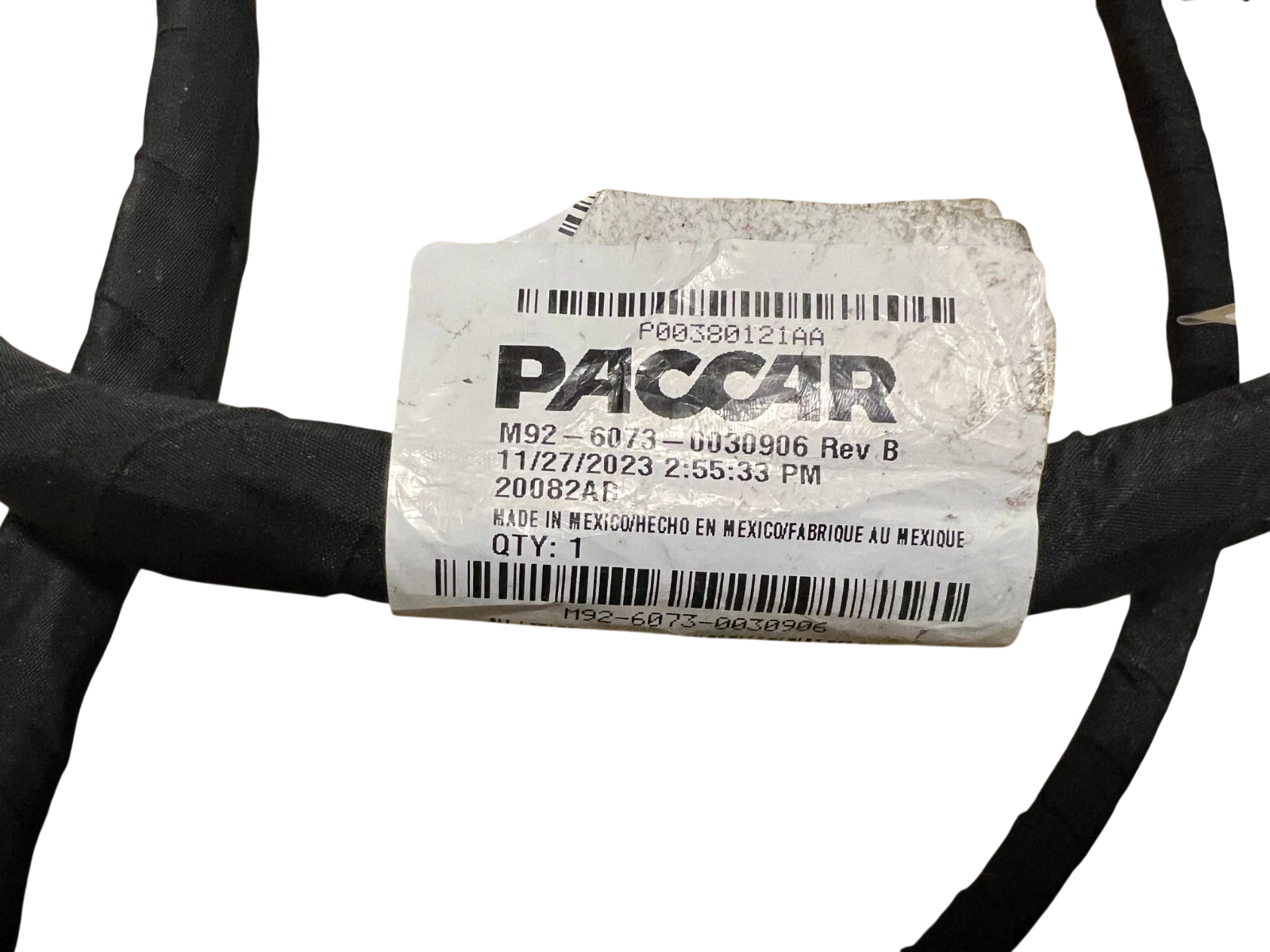 M92-6073-0030906 Genuine Paccar Exhaust Aftertreatment Wiring Harness