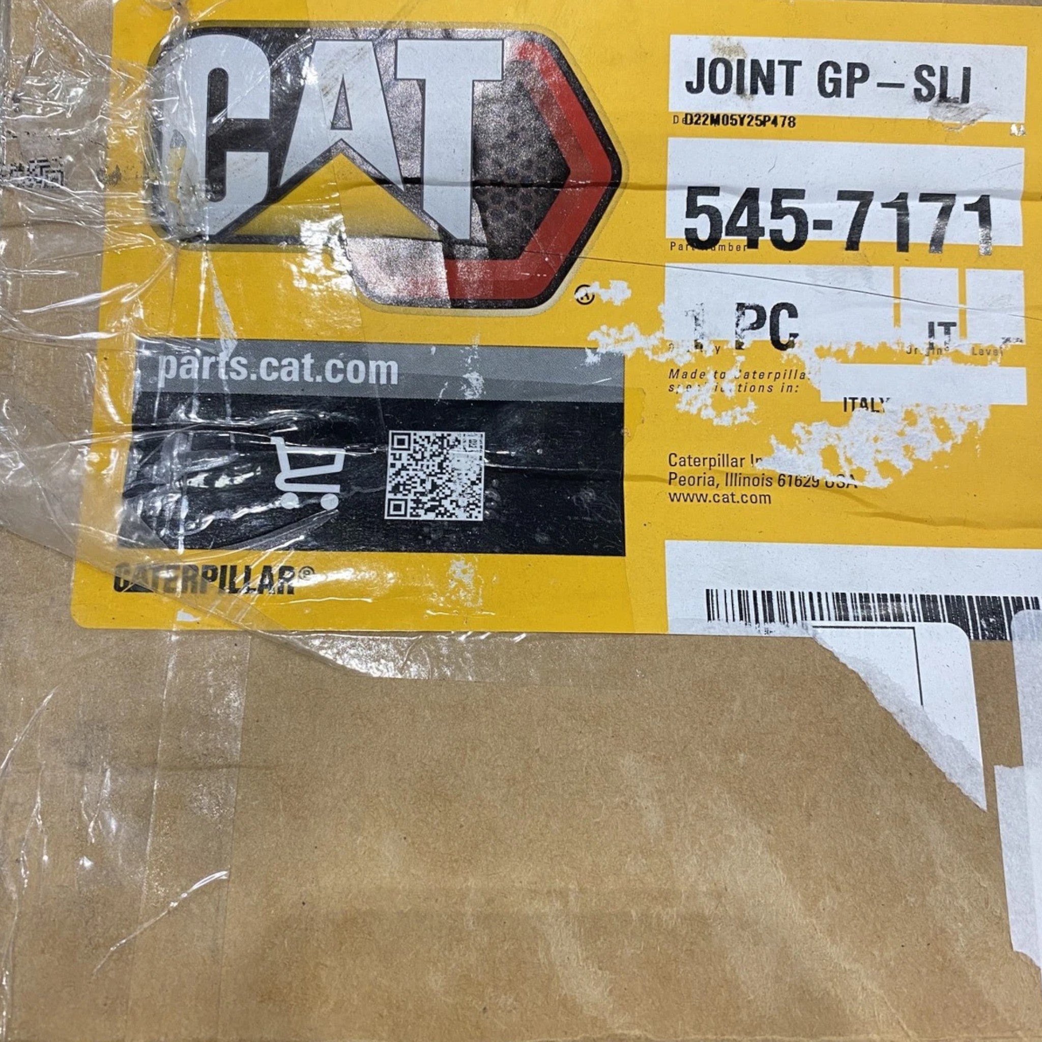 5457171 Genuine Caterpillar Joint Group-Slip