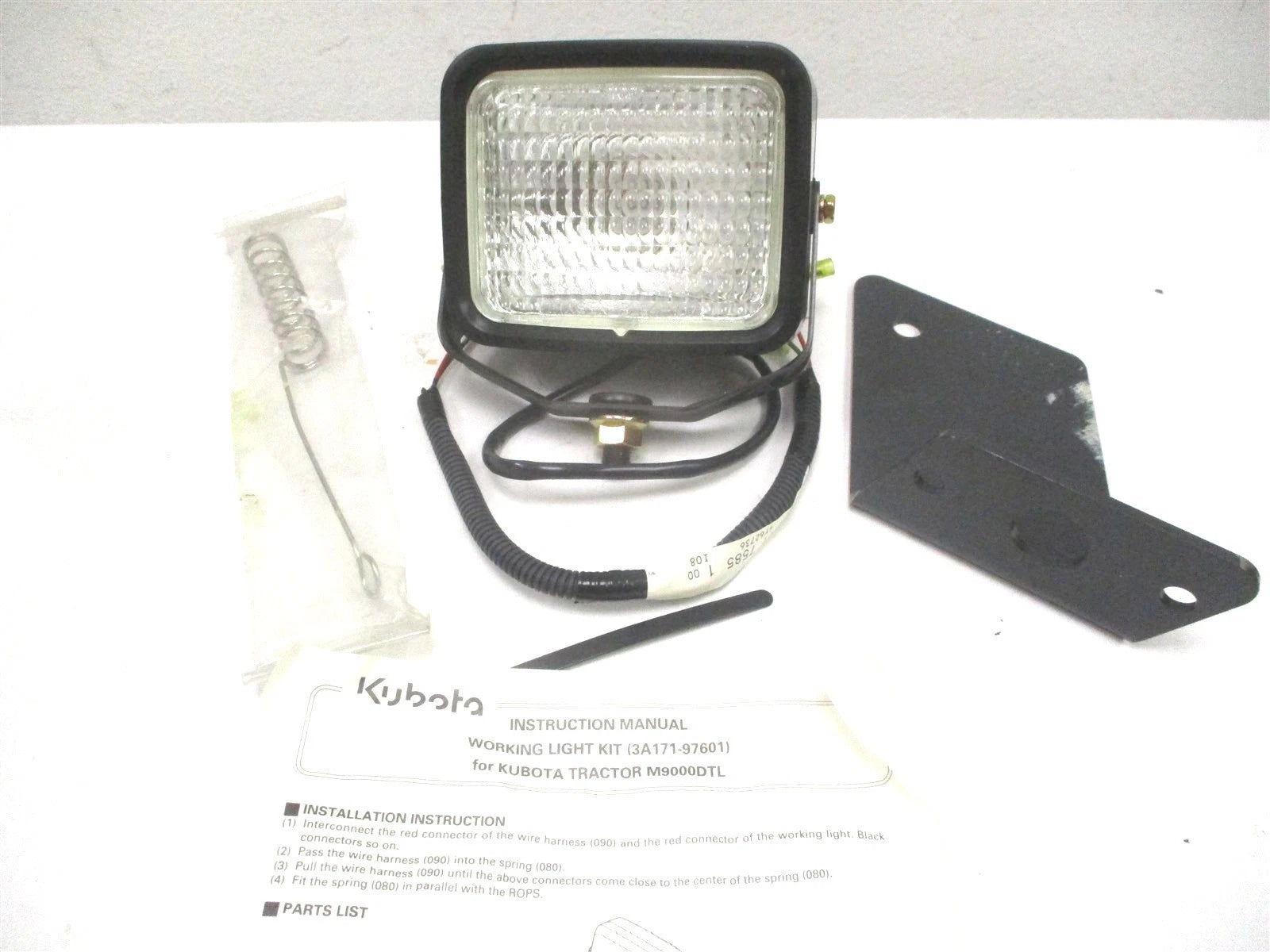 Genuine Kubota Working Light Kit