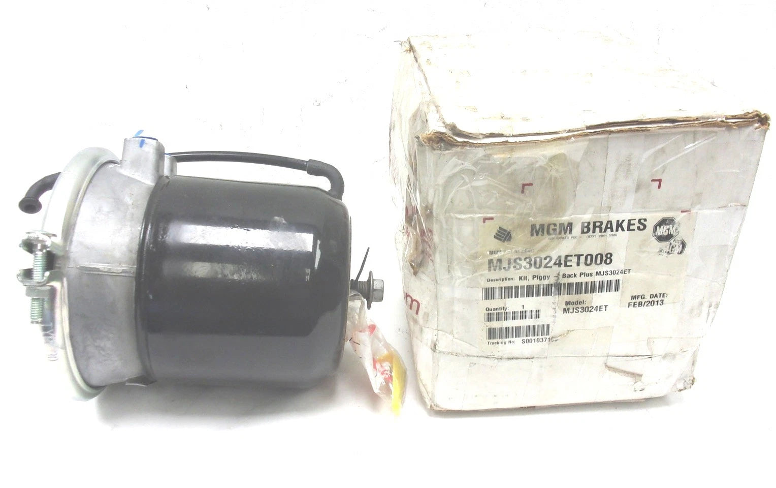 New MGM Brakes 3" Air Spring Brake Chamber Piggyback Plus Kit