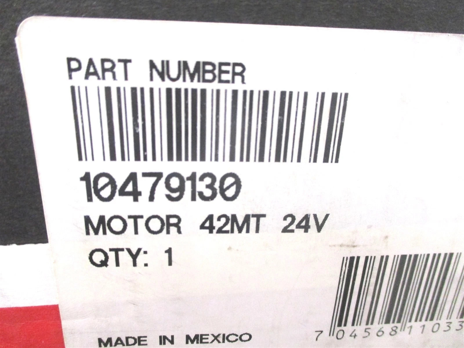 8300036 Genuine Delco Remy Starter Motor 42MT