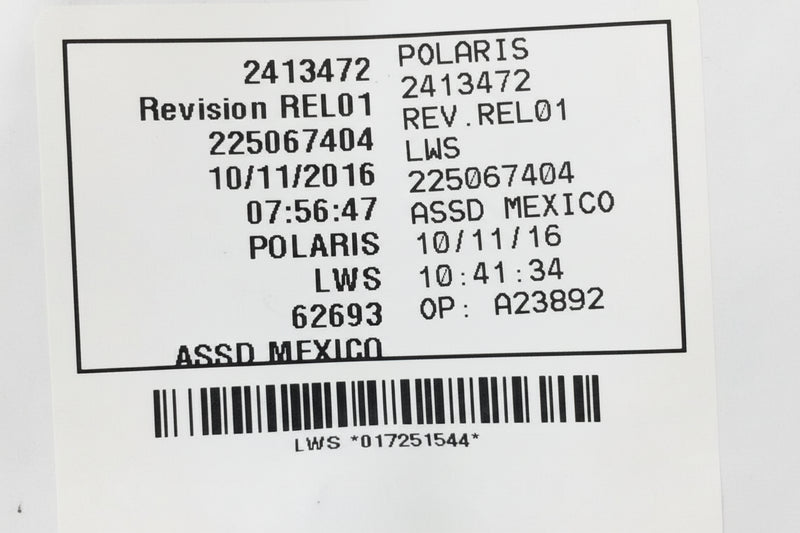 2413472 Polaris Harness Chassis