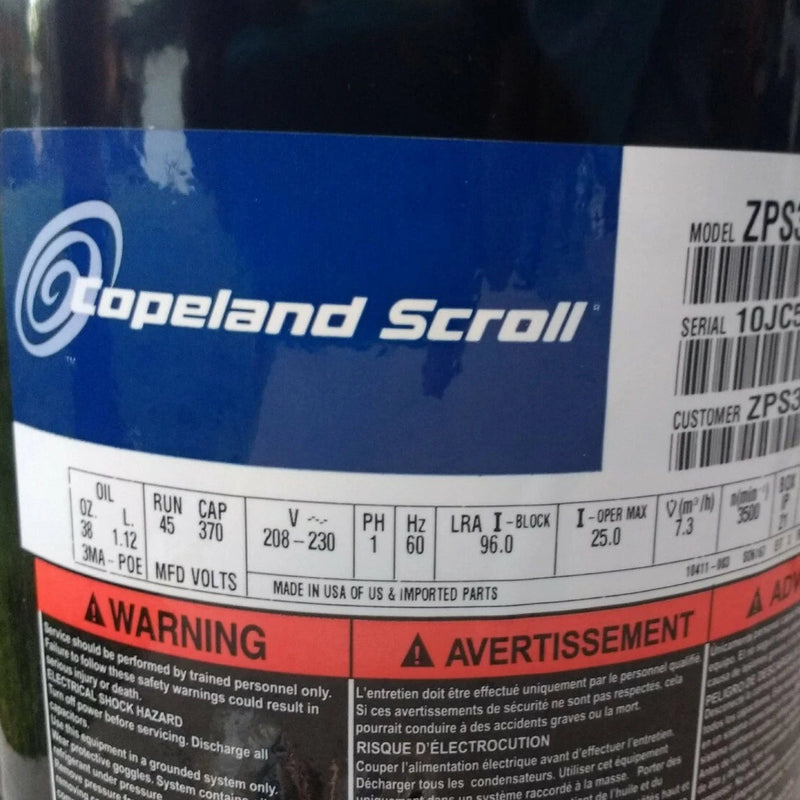 ZPS35K4EPFV830 Genuine Copeland  Scroll Compressor