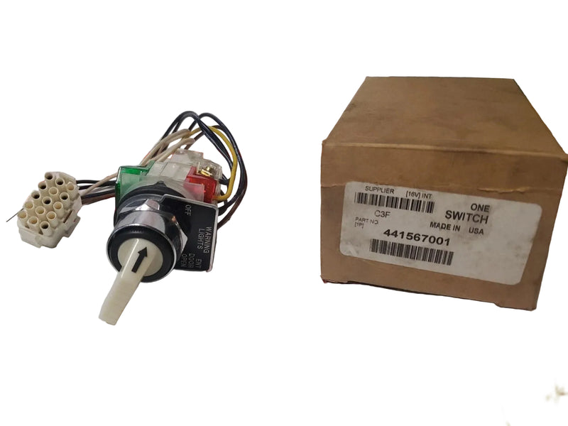441567001 Genuine International 3-Position Door Control Switch