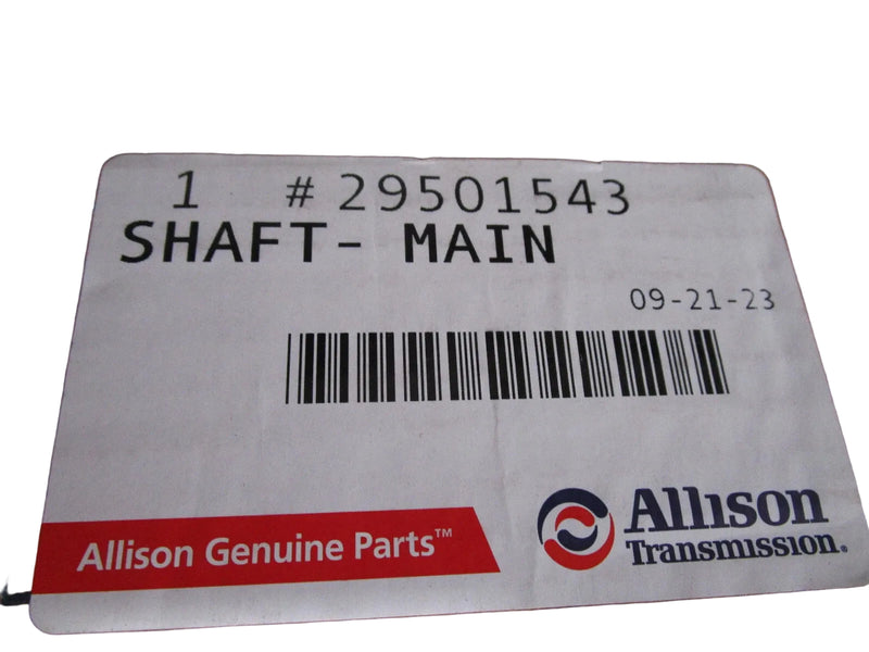 29501543 Allison Main Shaft