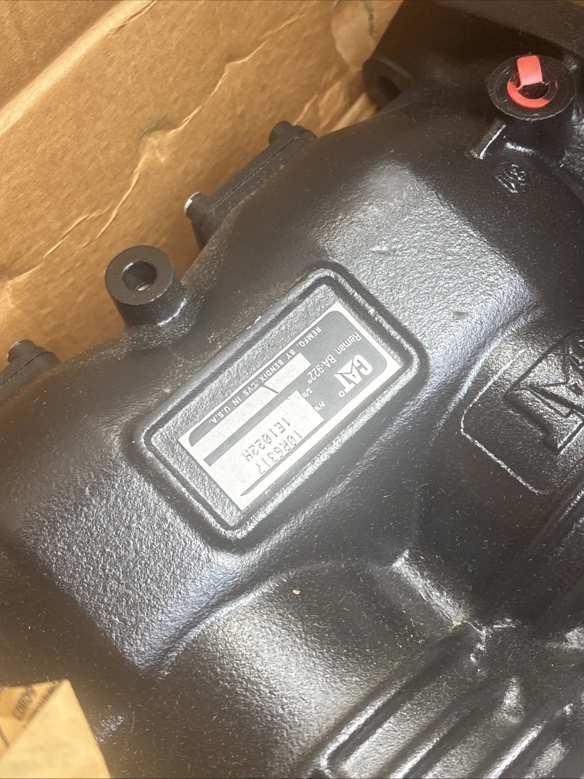 BX5013059 Genuine International Air Brake Compressor BA-922 Twin Cylinder