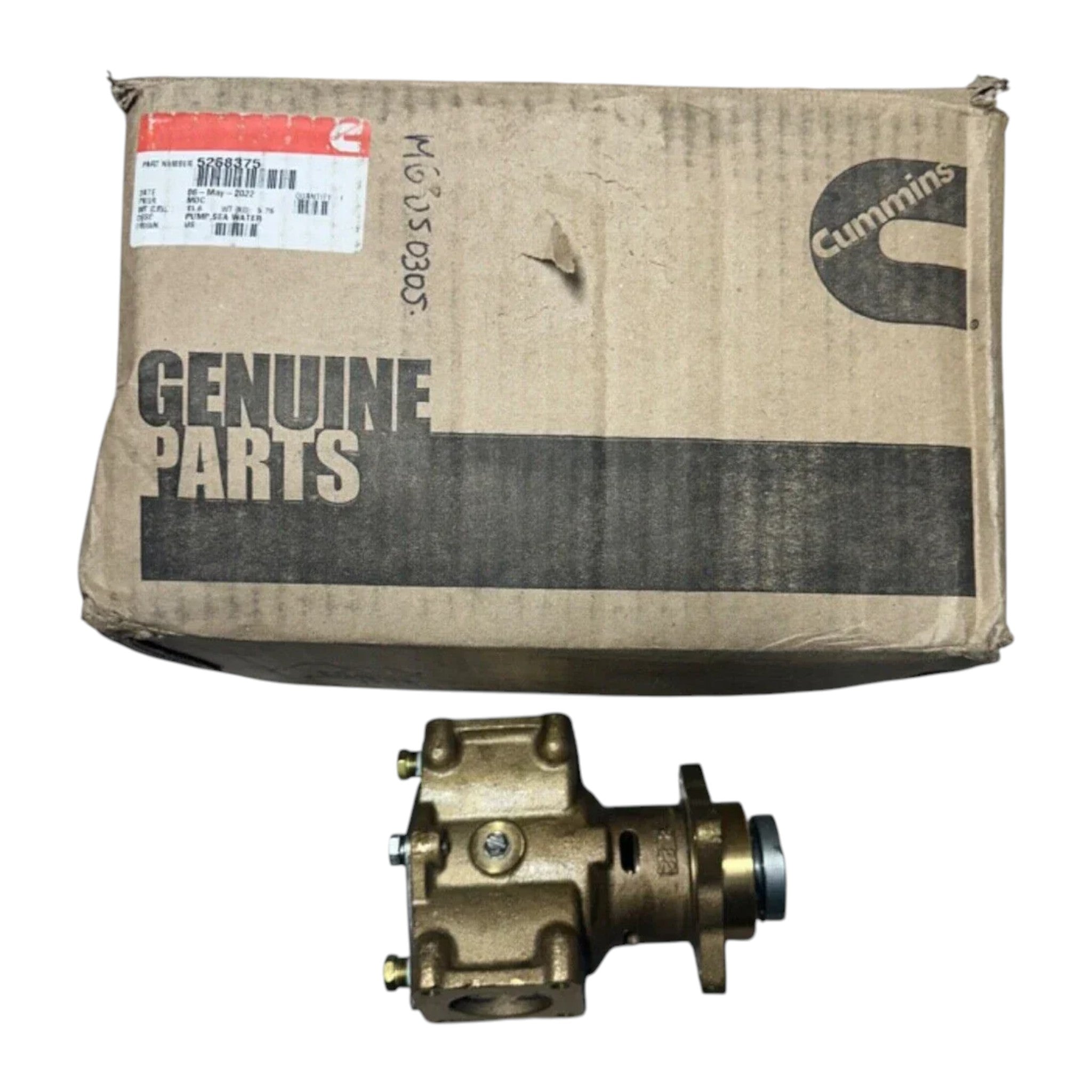3974455 Genuine Cummins Sea Water Pump