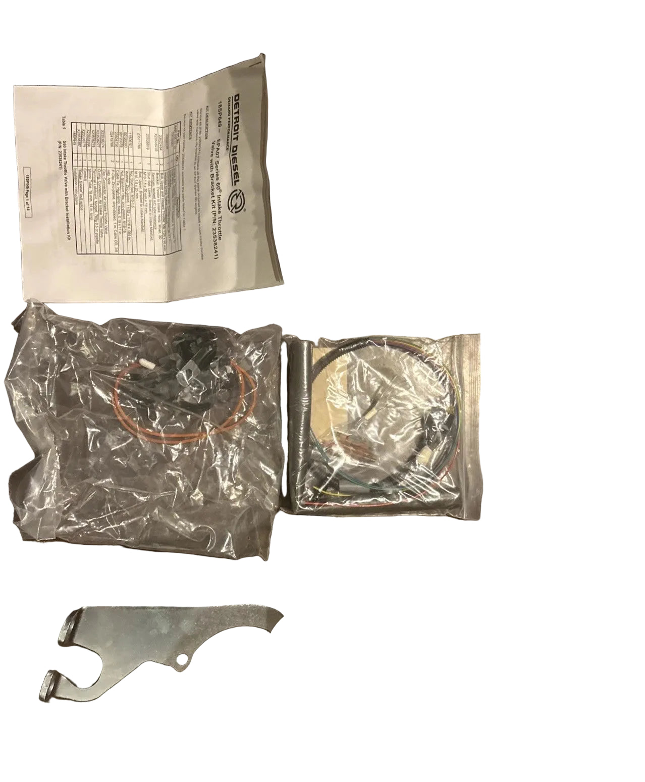 23538241 Genuine Detroit Diesel Horizontal Mixer Bracket And Throttle S60